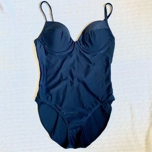 Victoria’s Secret one piece black bathing suit 10B